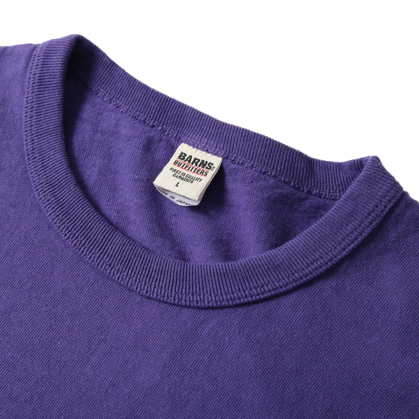 BR-11000 STANDARD TSURIAMI Crew Neck T-Shirt - PURPLE