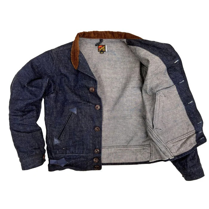 CAMPUS BLOUSE - AWA-AI DENIM - INDIGO