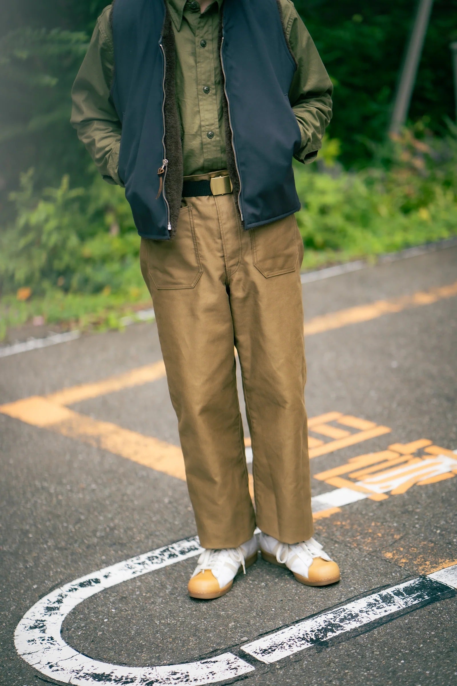 MP25103 U.S.N. N-1 TROUSERS MODIFY / KHAKI - KHAKI