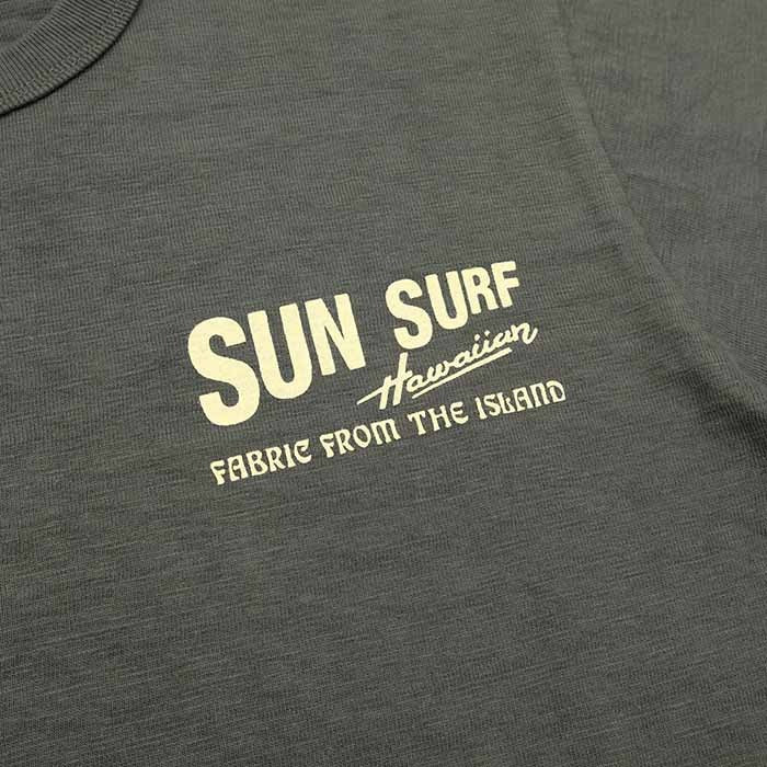 SS79378 S/S T-SHIRT "SUNSURF LOGO" - BLACK