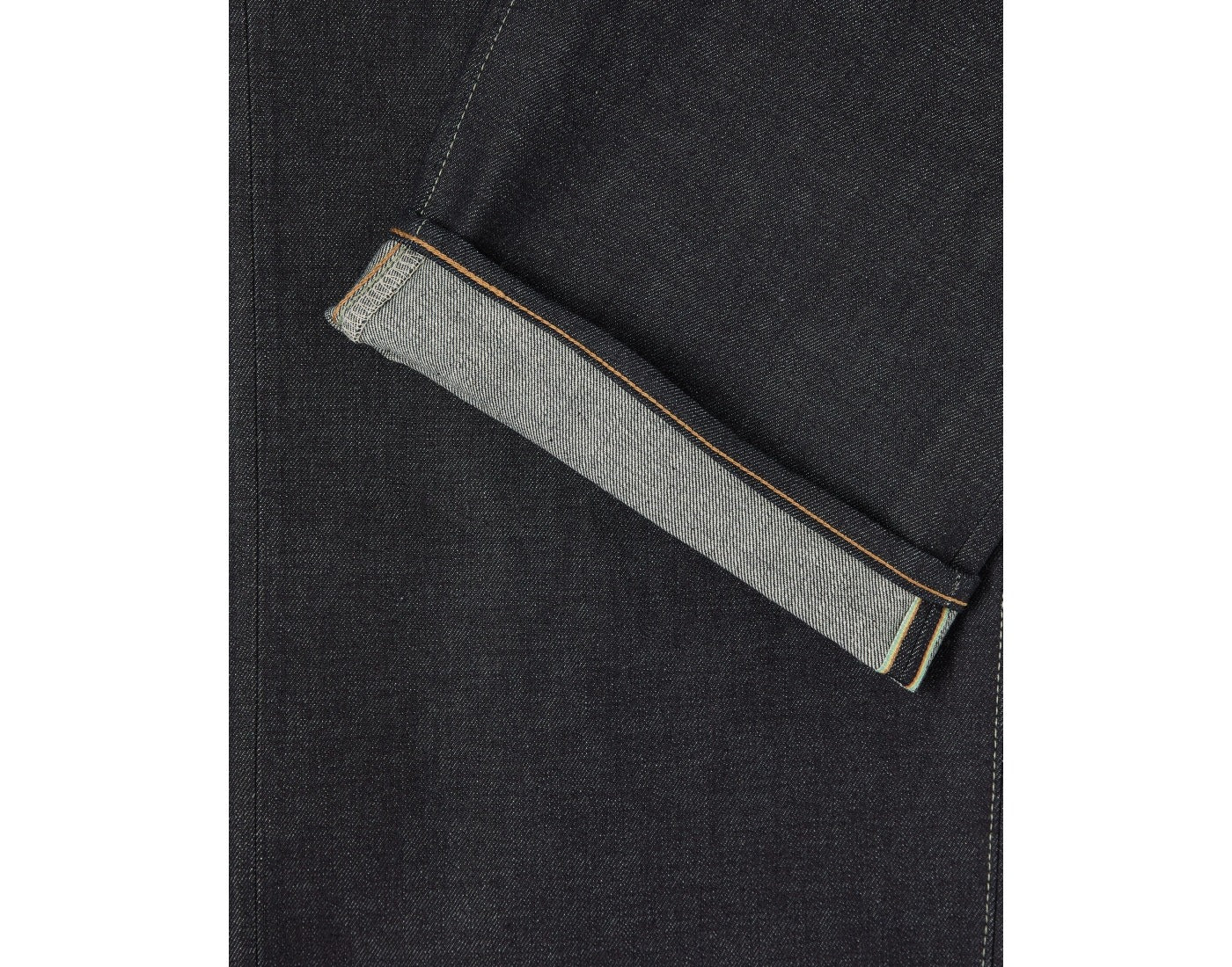 EEU05-189 WIDE PANT - BLUE UNWASHED