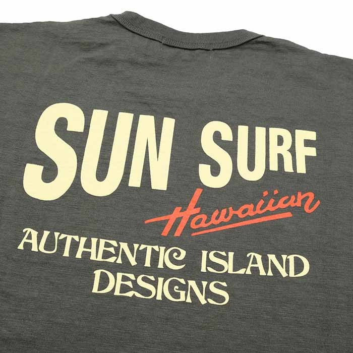 SS79378 S/S T-SHIRT "SUNSURF LOGO" - BLACK