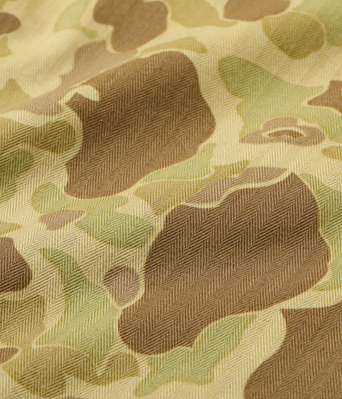 BR42585 TROUSERS HERRINGBONE TWILL CAMOUFLAGE - CAMOUFLAGE