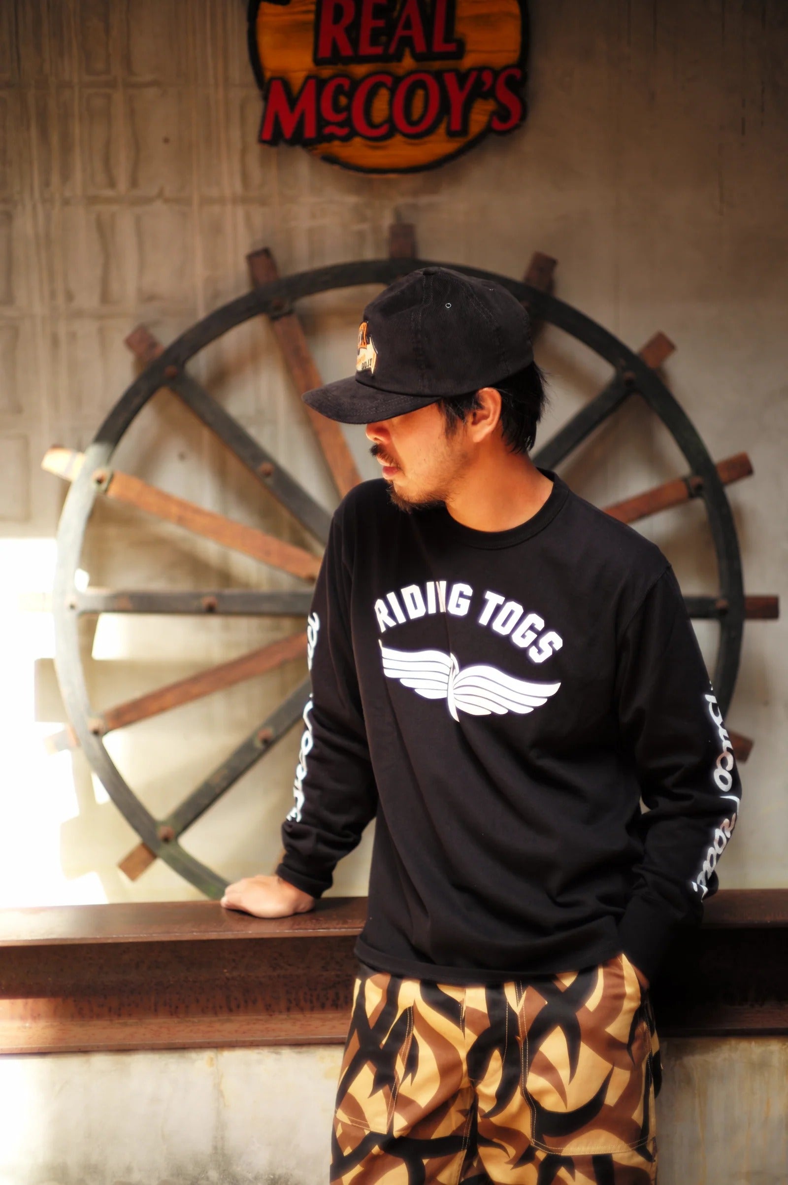 BC25104 BUCO L/S TEE / RIDING TOGS - BLACK