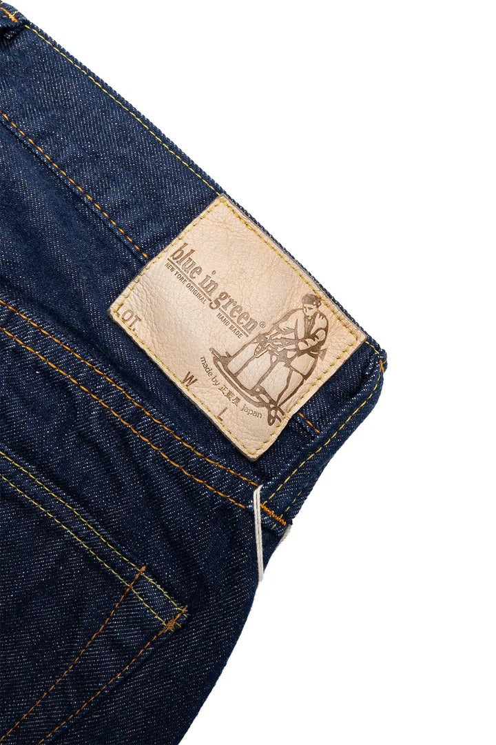 AI-13.5oz-019 13.5oz Relaxed Tapered - Natural Indigo