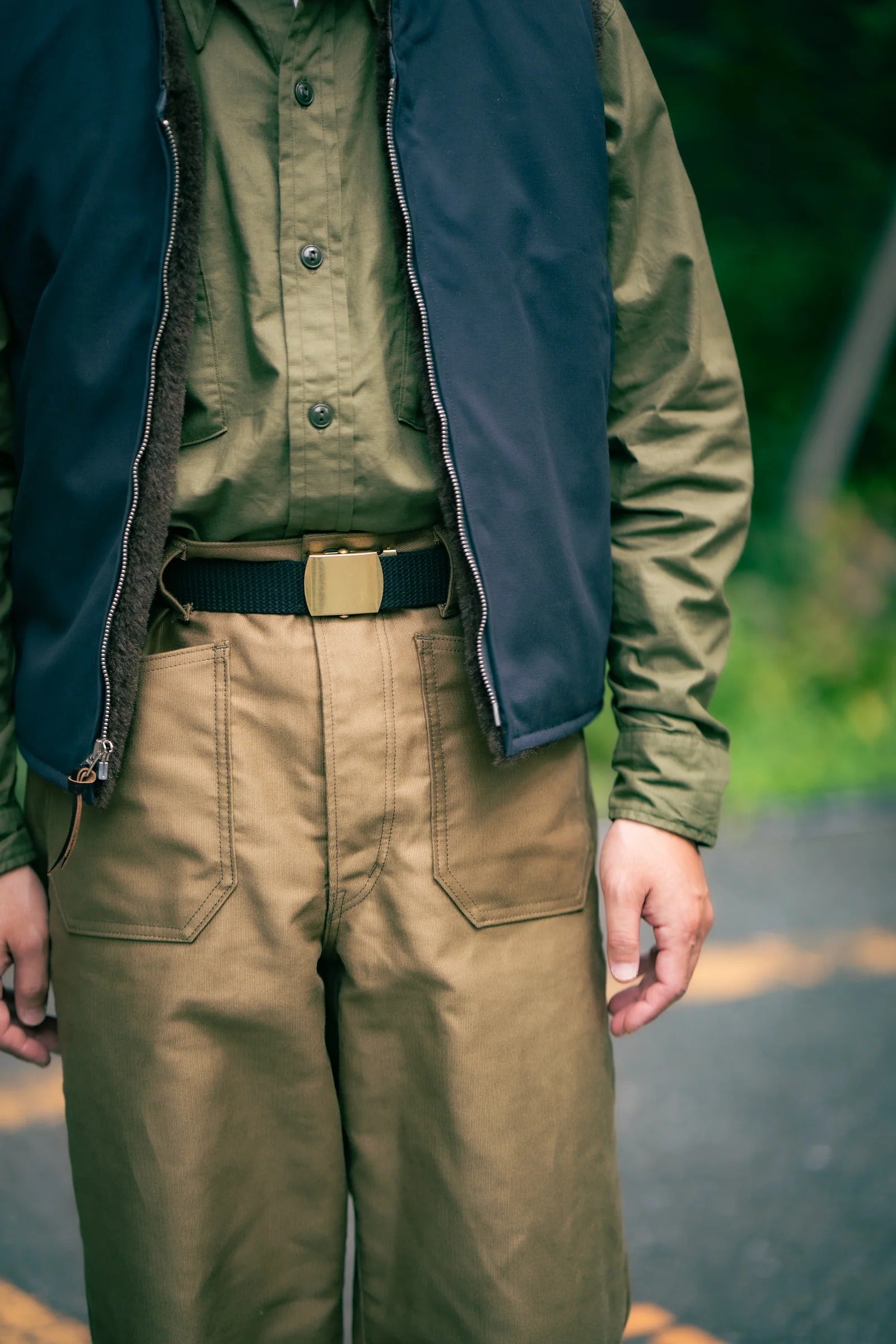 MP25103 U.S.N. N-1 TROUSERS MODIFY / KHAKI - KHAKI