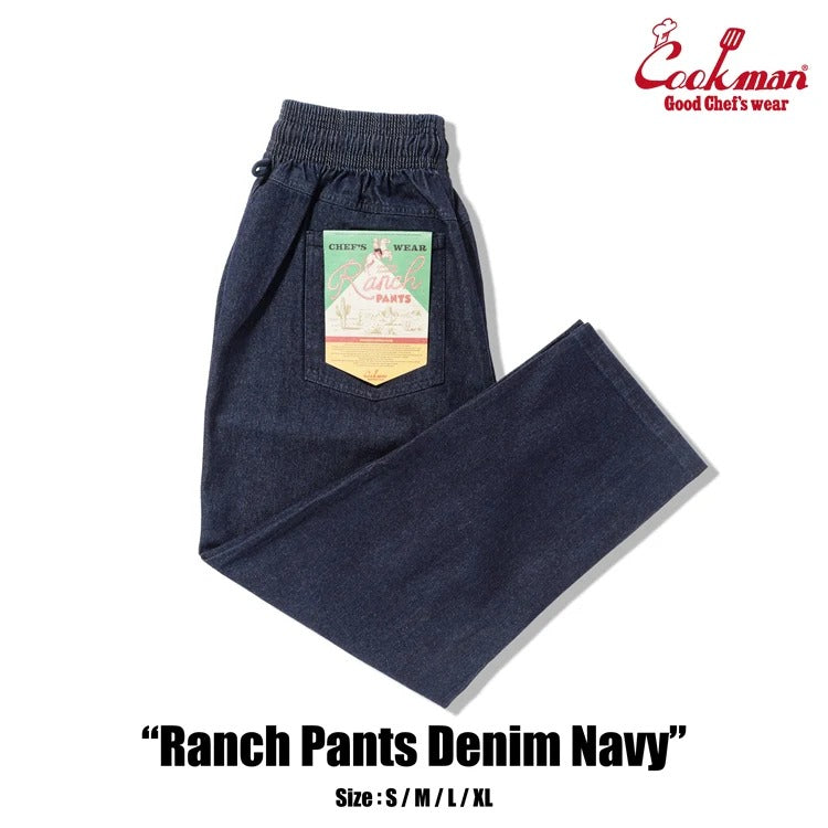 RANCH PANTS DENIM - NAVY