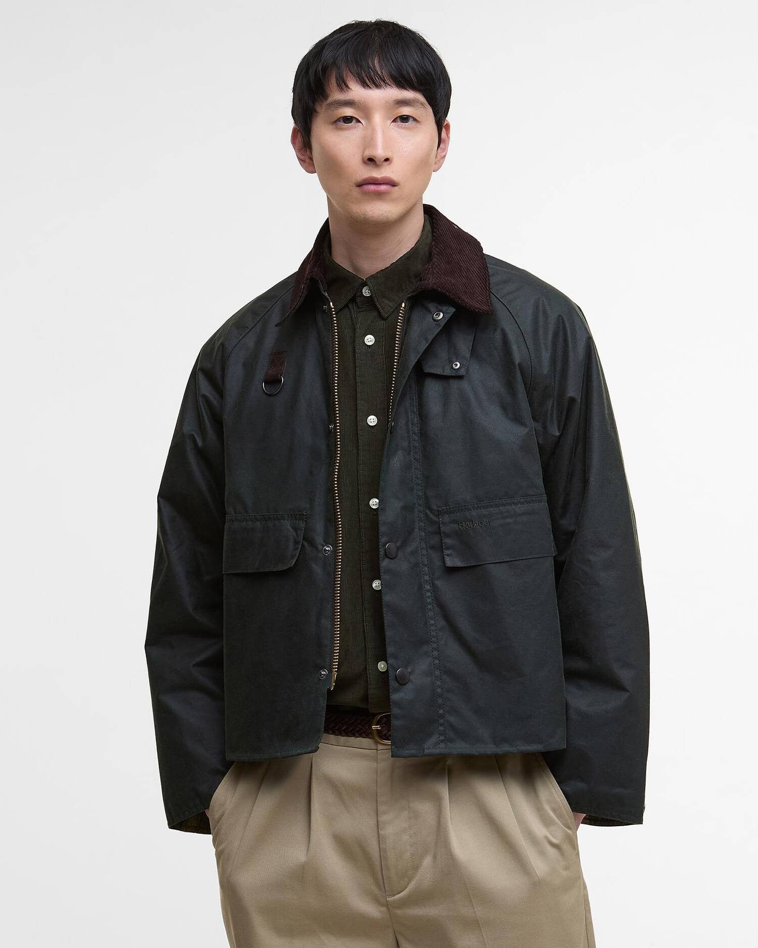 MODIFIED SPEY WAX JACKET - SAGE