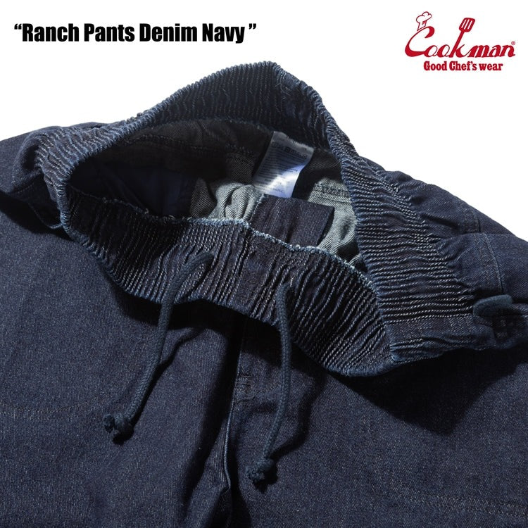 RANCH PANTS DENIM - NAVY