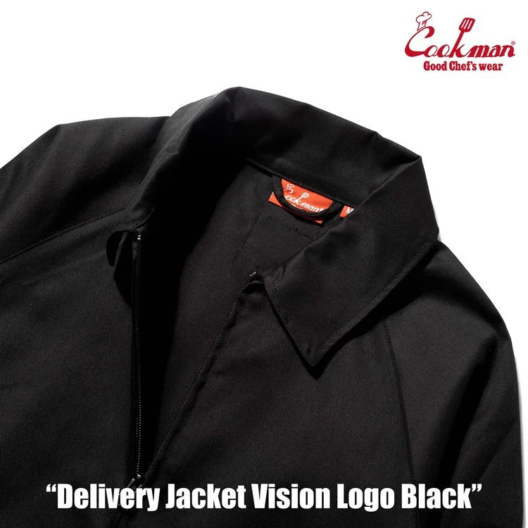 DELIVERY JACKET VISION LOGO - BLACK