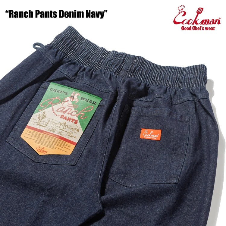 RANCH PANTS DENIM - NAVY
