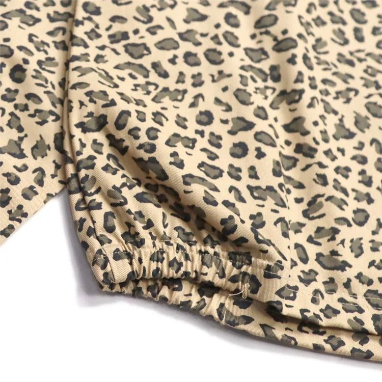 DELIVERY JACKET - Leopard BEIGE