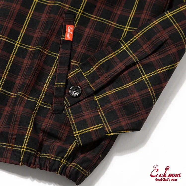 DELIVERY JACKET FAT Tartan Check - RED