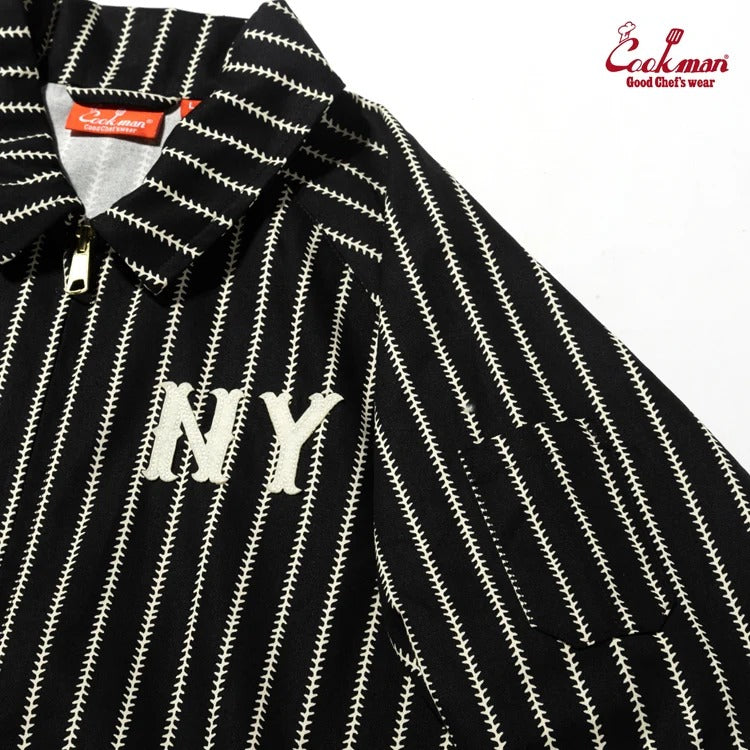 DELIVERY JACKET NEGRO LEAGUES NY Black Yankees - BLACK