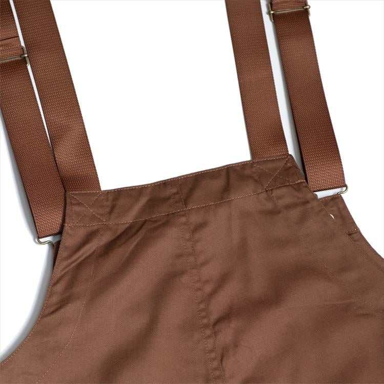 FISHERMAN'S BIB OVERALL - CHOCOLATE
