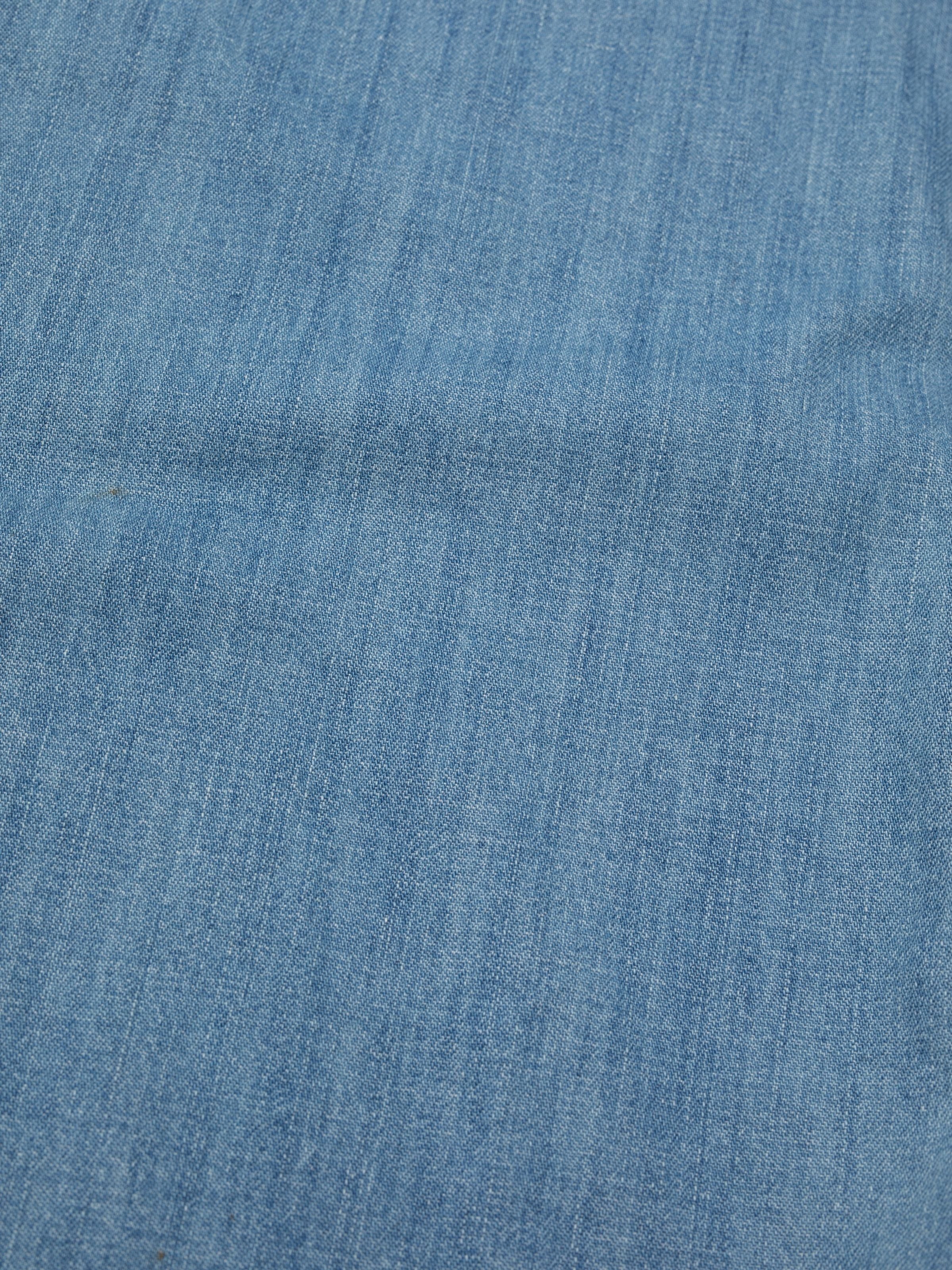 Gunnar Light Used Denim Shirt - Light Blue