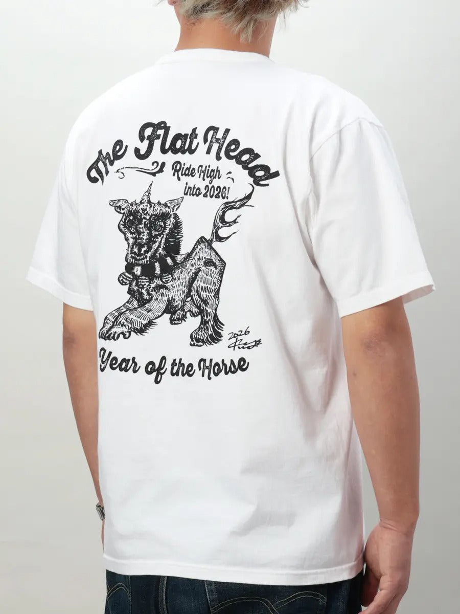 FN-THC-KM17 MIWA KOMATSU 2026 ZODIAC HORSE - WHITE