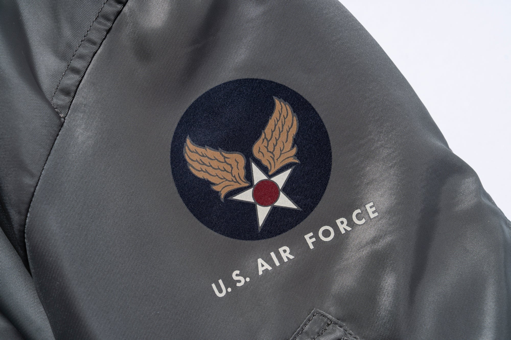 MJ25113 TYPE MA-1 REAL McCOY MFG. CO. / DECAL - SAGE GREEN