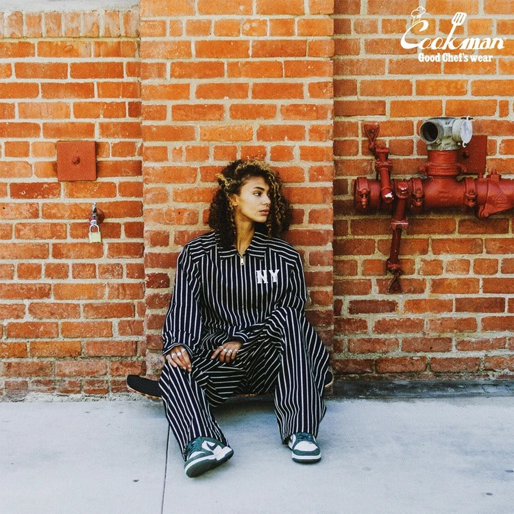 CHEF PANTS SEMIWIDE NEGRO LEAGUES NY Black Yankees - BLACK