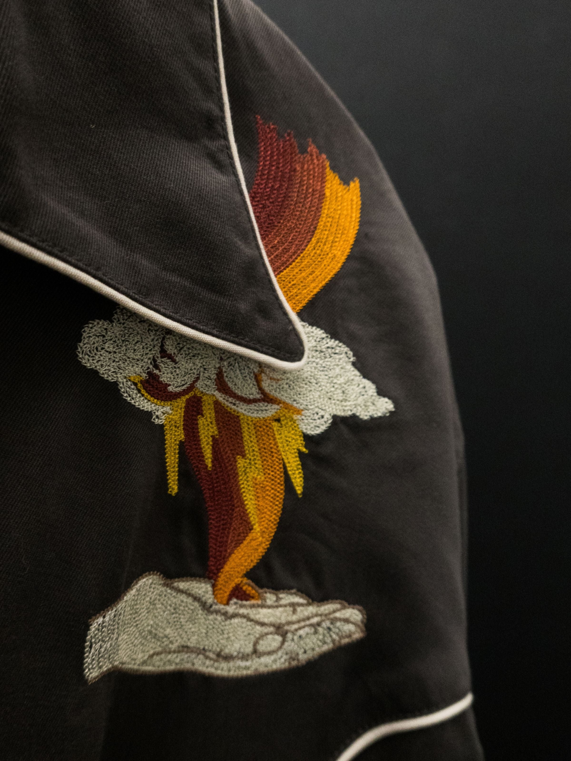 Gonzo Western Shirt Sunburns - Black/Brown