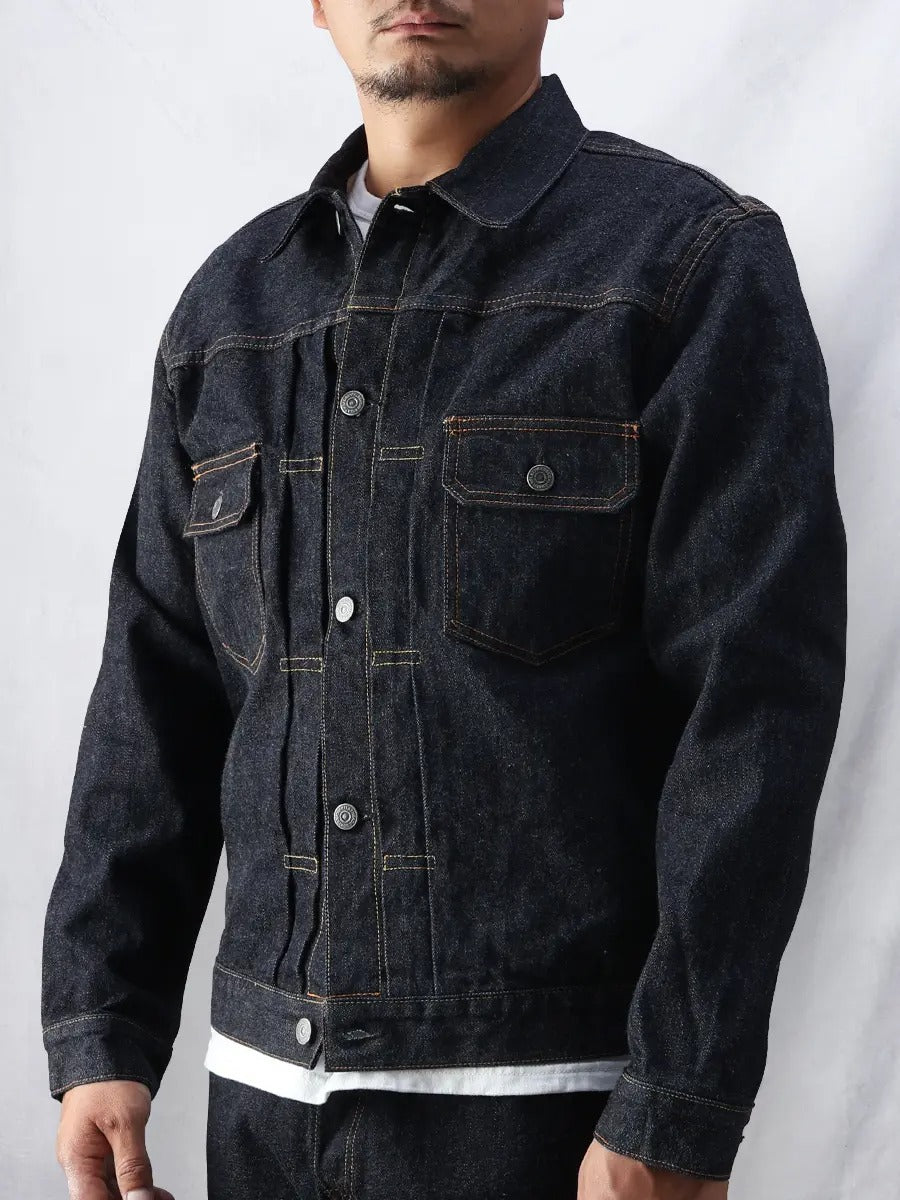 FN-OJ-D002 JACKET - DENIM 50's - INDIGO