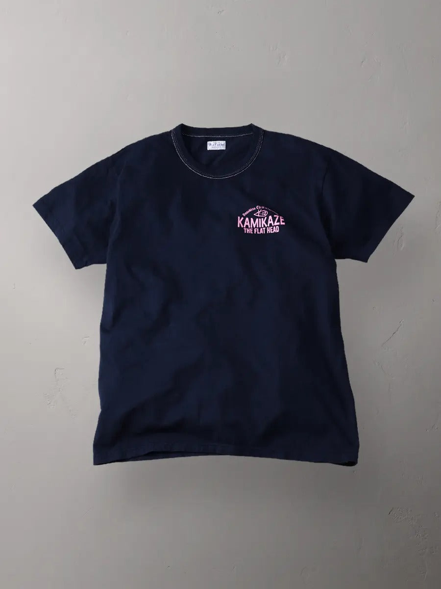 FN-THC-041 T-SHIRT - KAMIKAZE - NAVY