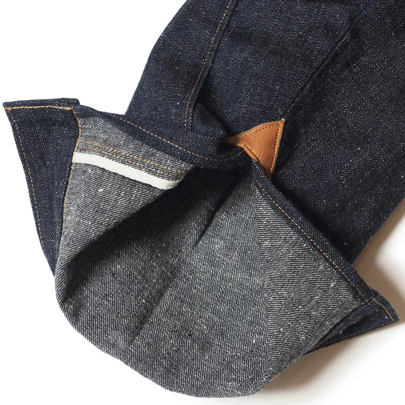 2213 1880 HEAVY LEATHER BOUND JUMPER - INDIGO
