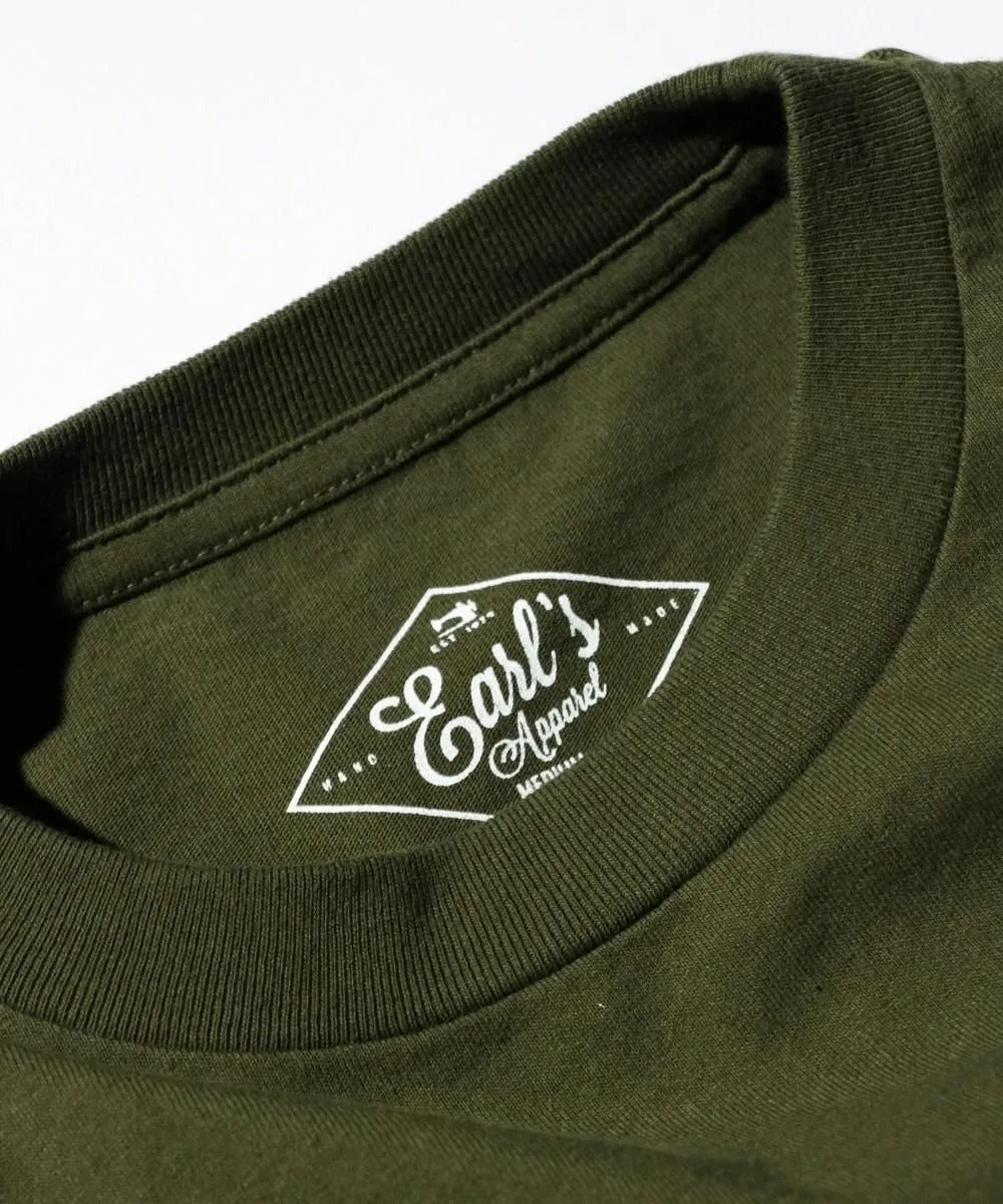 WORKERS POCKET TEE S/S - OLIVE