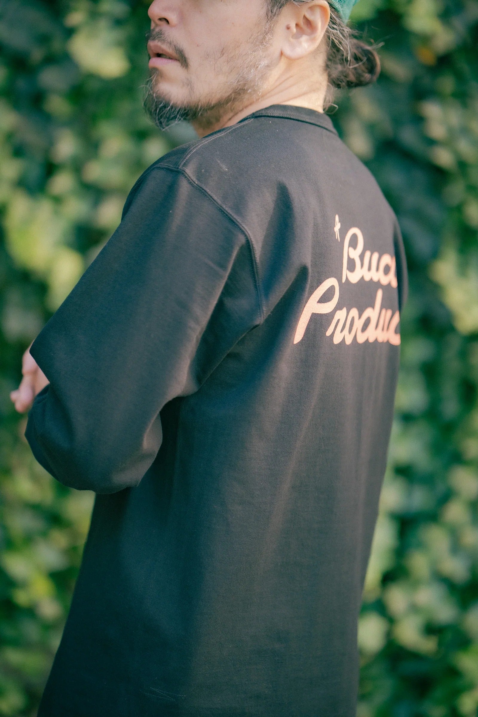 BC25105 BUCO L/S TEE / LOOK AT HOW BUCO DID IT! - BLACK