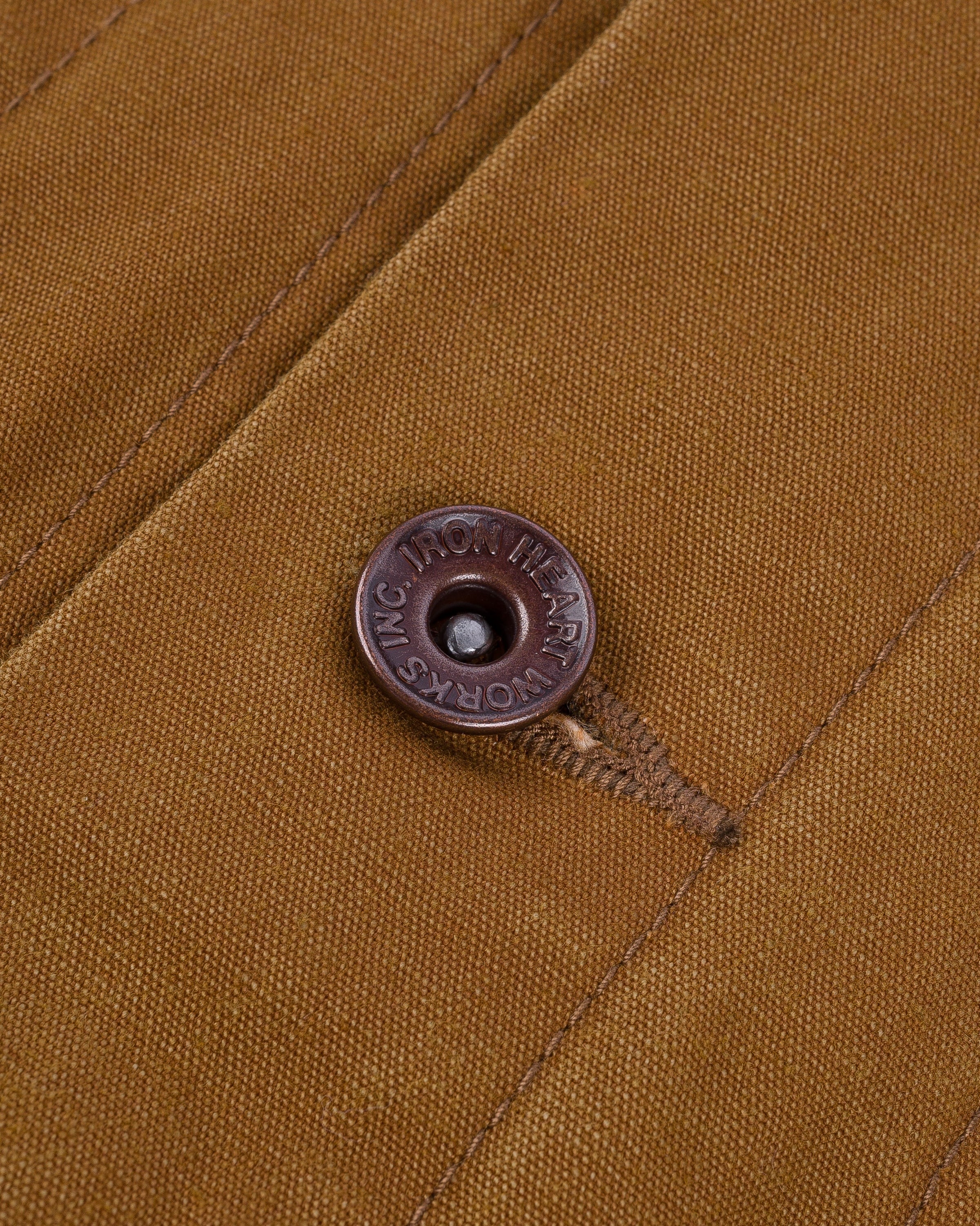 IHJ-147 9oz Canvas Type III Jacket - BROWN