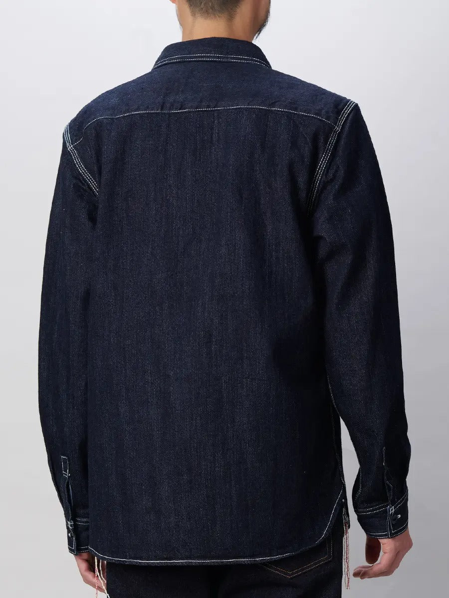 FN-SDK-301L 10ozDENIM WORK SHIRT - INDIGO