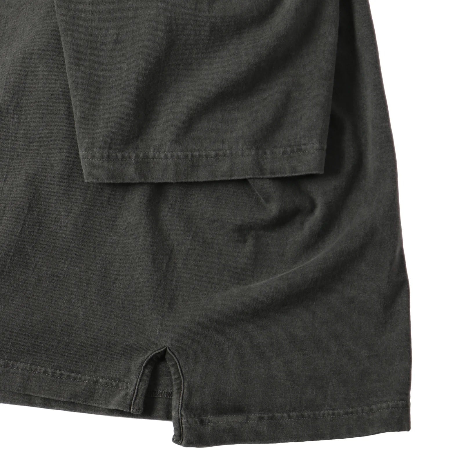 BR-25260 Pigment Dye 16/-BD "Loose" Tube S/S T-shirt (Solid Color) - CHARCOAL