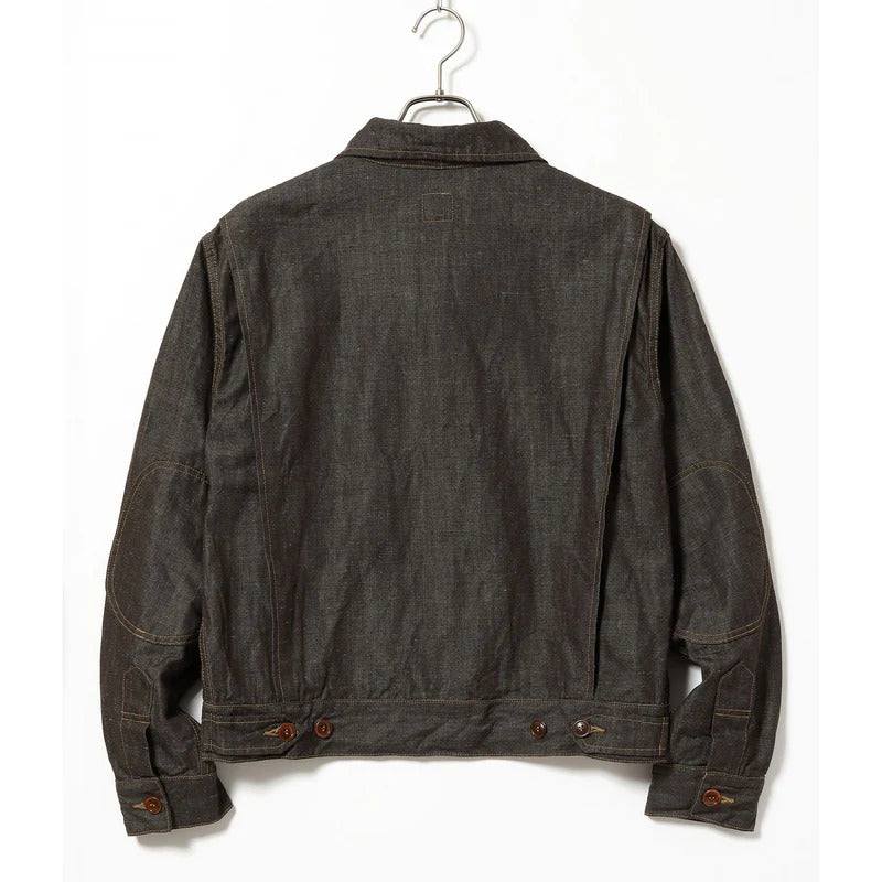 “WILDCAT” ZIP JACKET - INDIGO