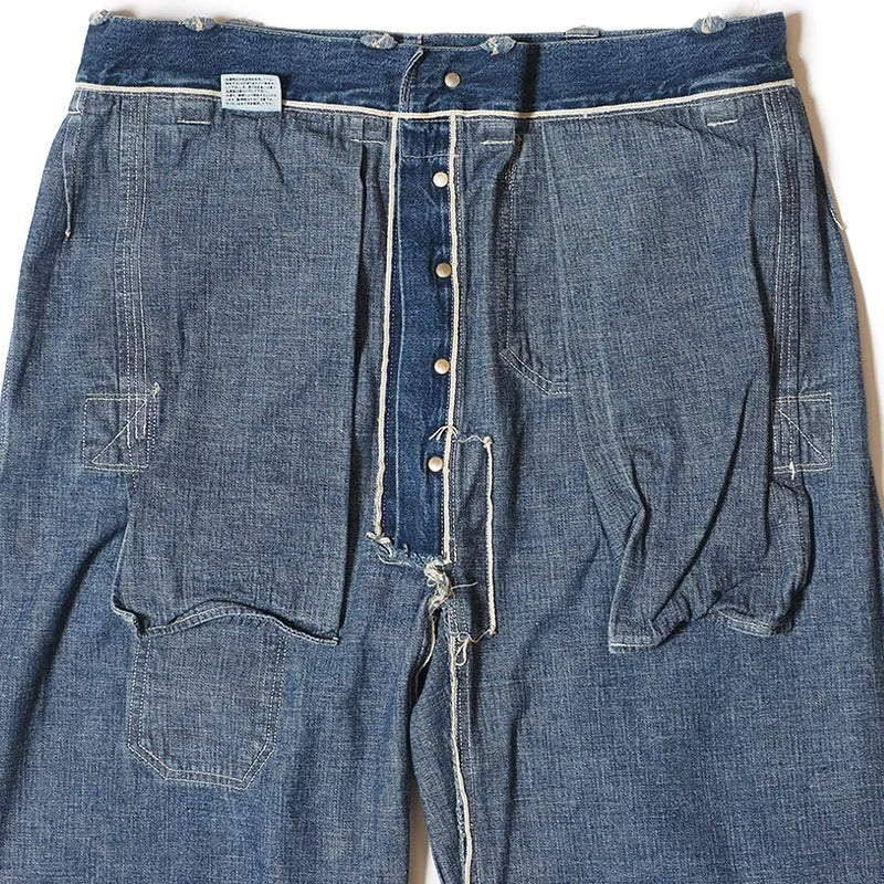JG-01 1910S NETMAKER'S TROUSERS - USED WASH