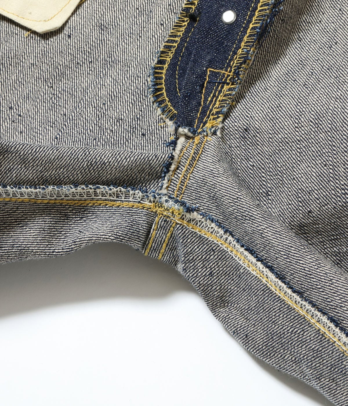 SC49001 SUGAR CANE Super “Denim” Collectibles #01 14oz. BLUE DENIM WAIST OVERALLS “S1945” MODEL - INDIGO