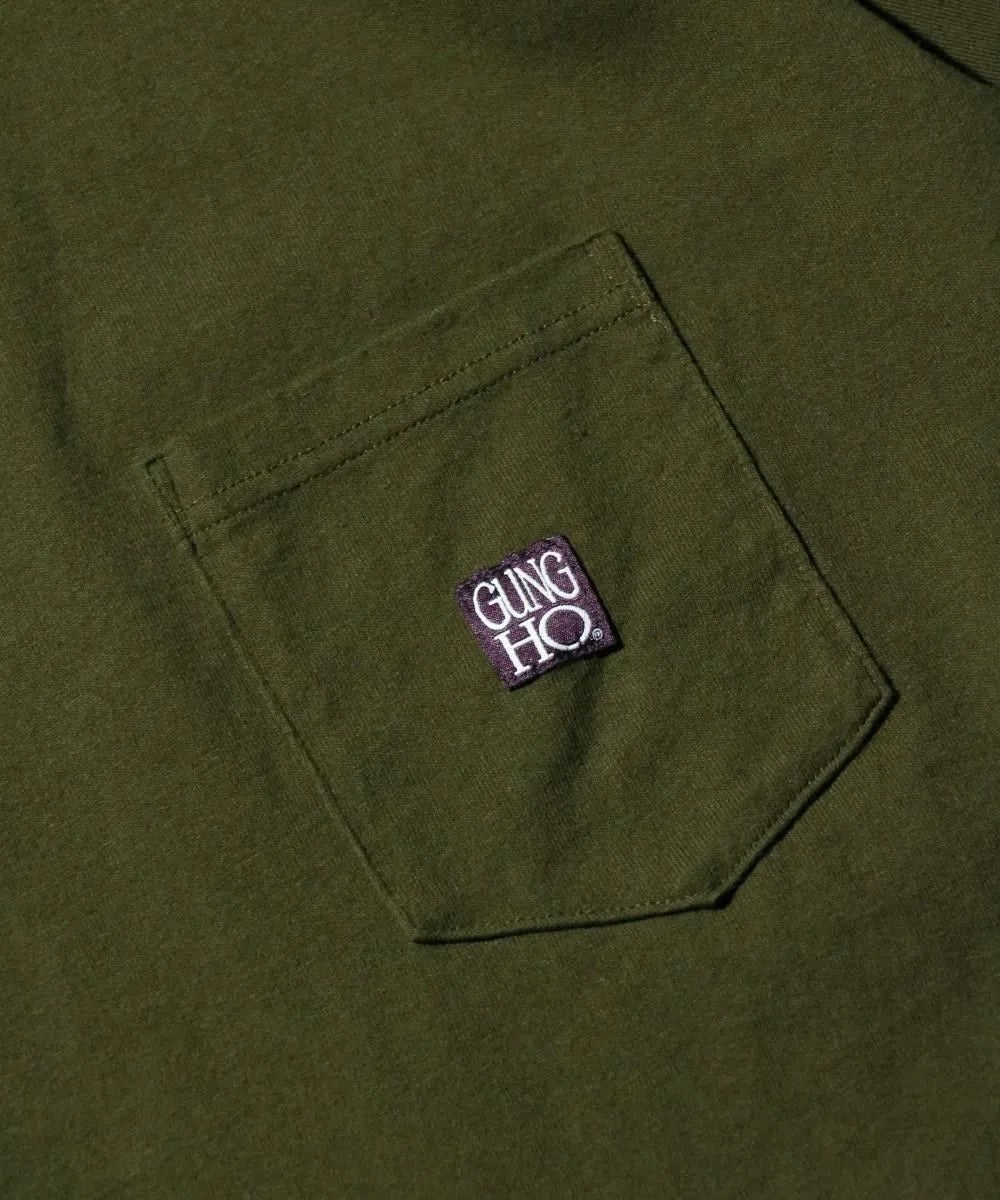 WORKERS POCKET TEE S/S - OLIVE