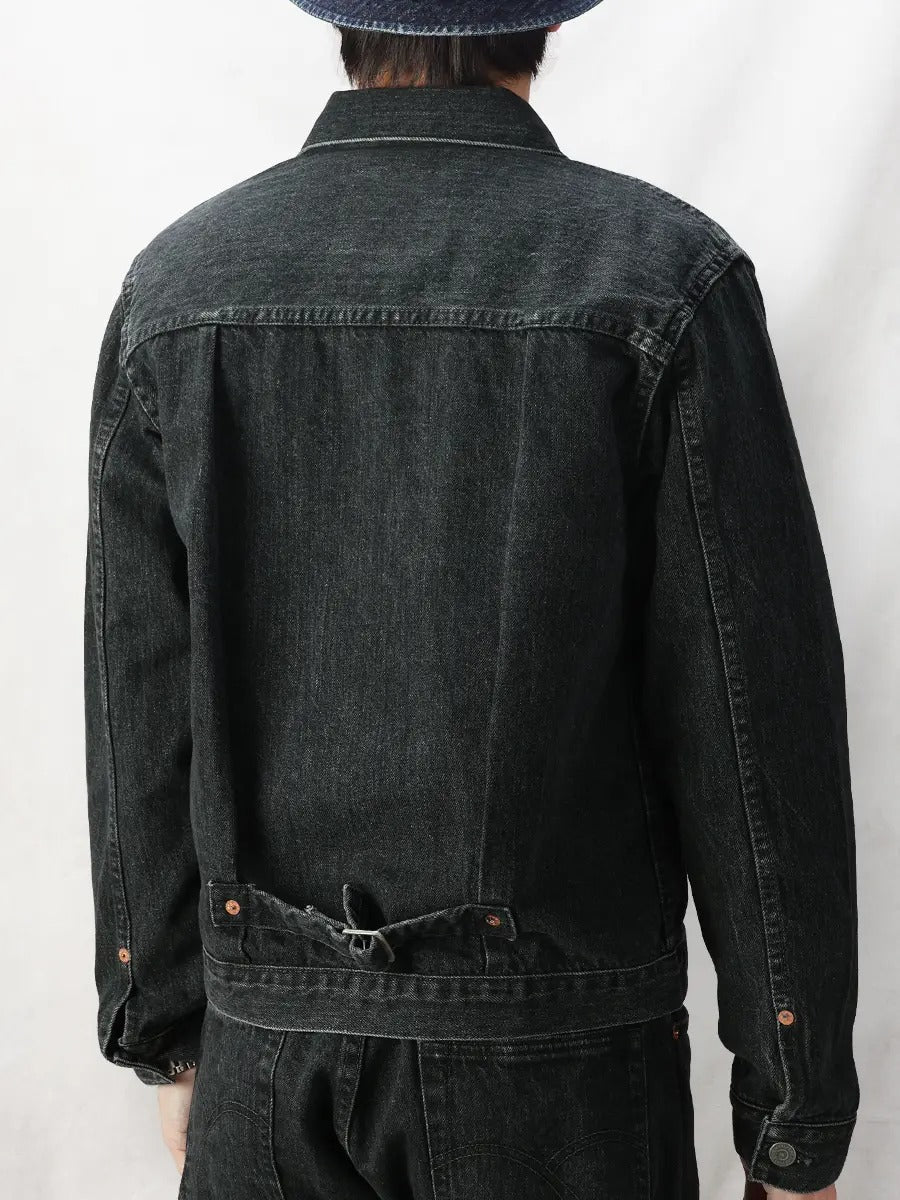 FN-OJ-DB001C JACKET - BLACK 40'S - BLACK