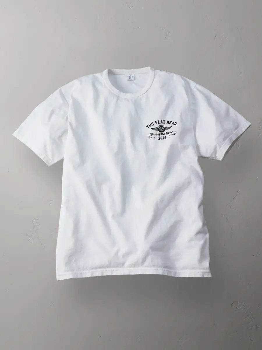 FN-THC-KM17 MIWA KOMATSU 2026 ZODIAC HORSE - WHITE