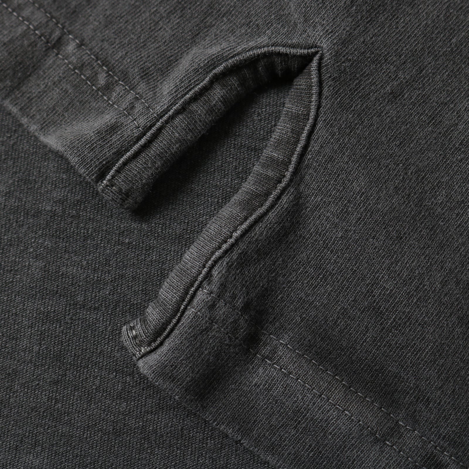 BR-25260 Pigment Dye 16/-BD "Loose" Tube S/S T-shirt (Solid Color) - CHARCOAL
