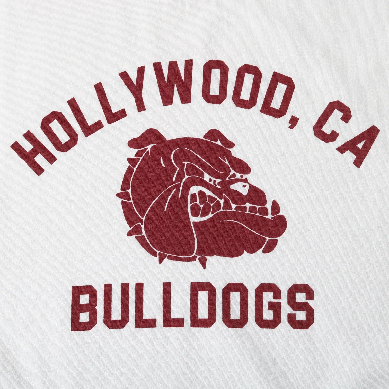 BR-25285 Pigment Dye 20/- Sunbreeze S/S Print T-shirt (BULL DOGS) - WHITE