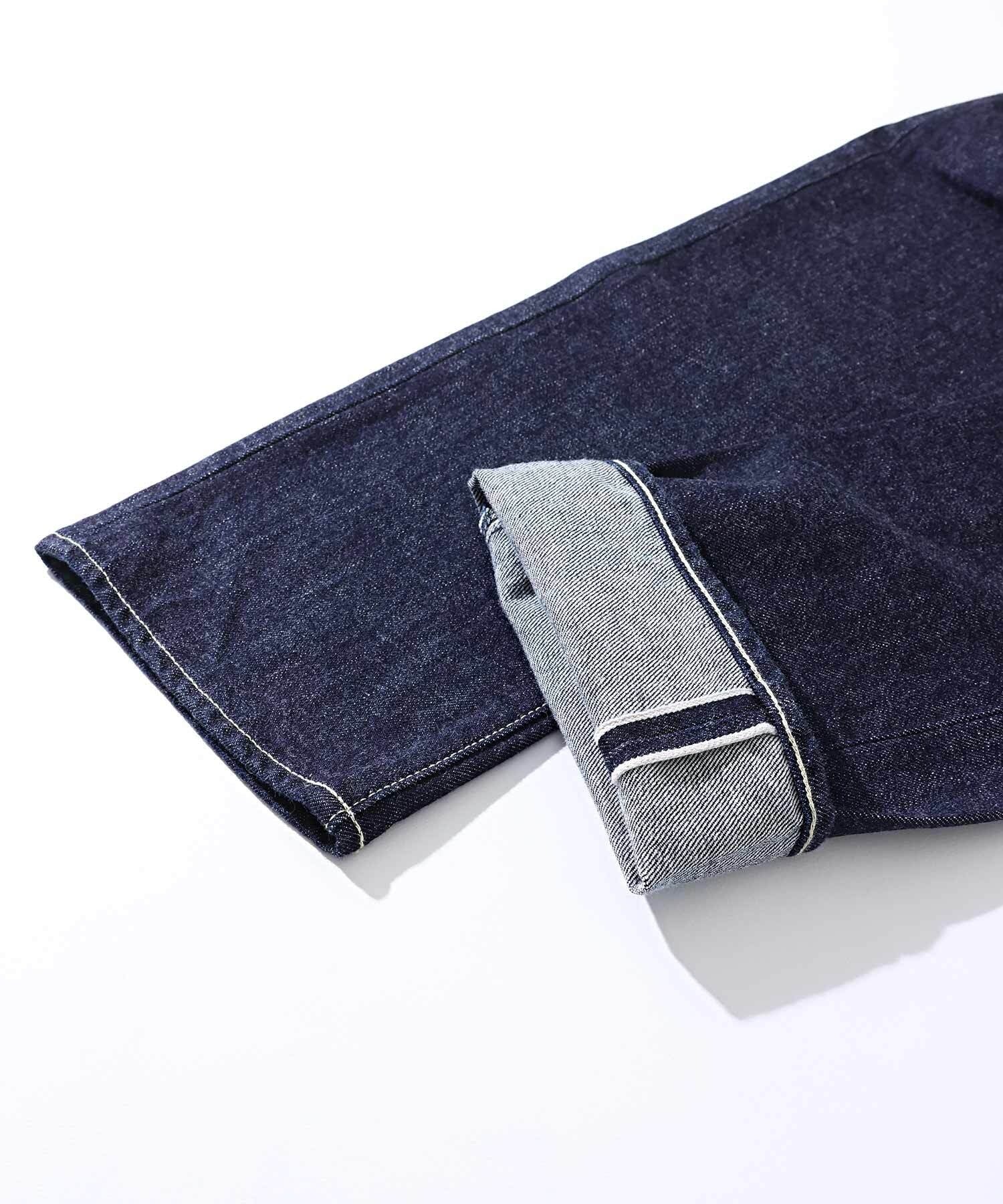 GS2449930 N/KEELMAN PANTS(O/WASH) - INDIGO