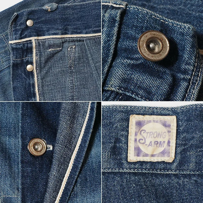 JG-01 1910S NETMAKER'S TROUSERS - USED WASH