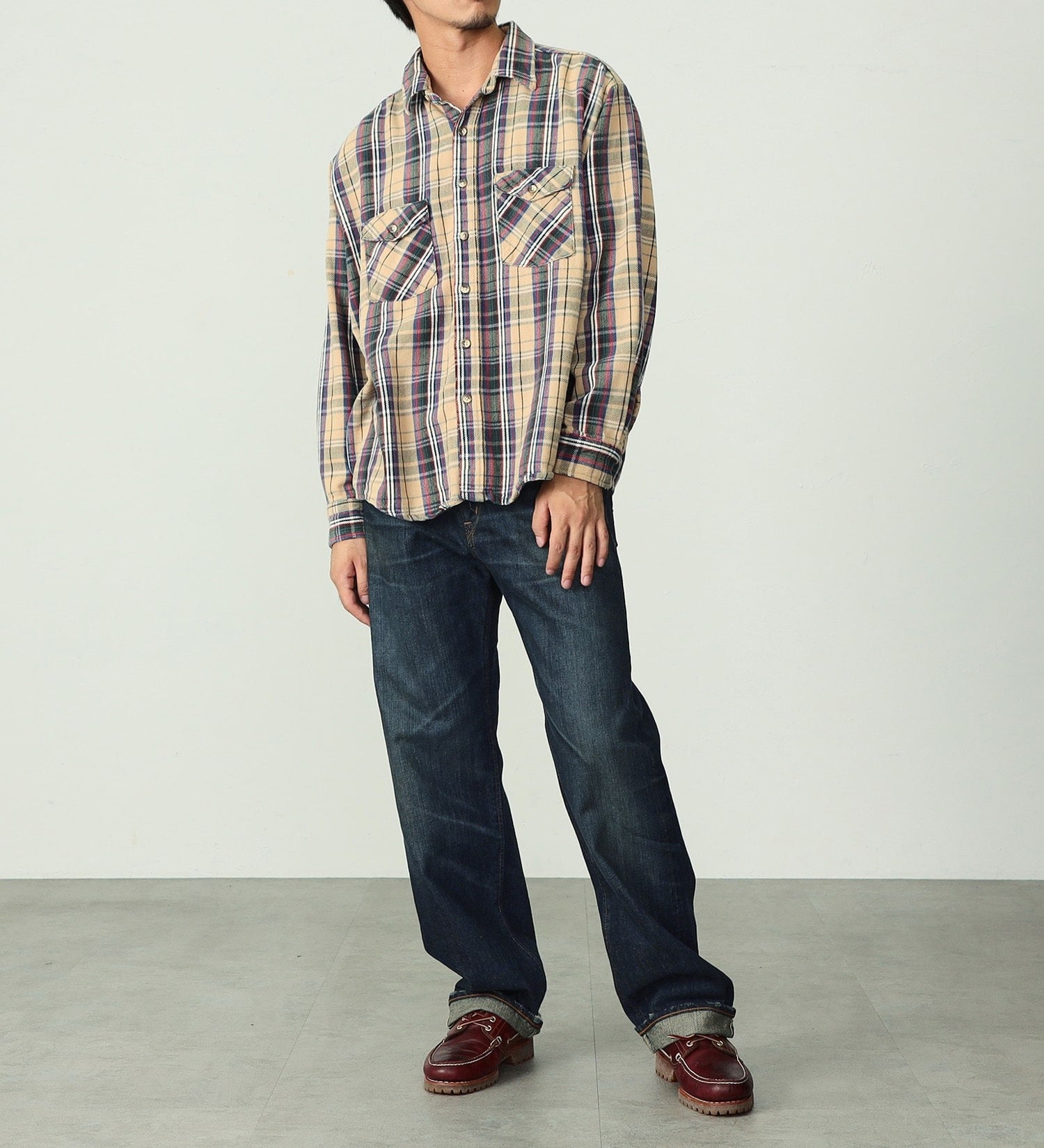 E50540-126 505Z WIDE STRAIGHT - DARK BLUE