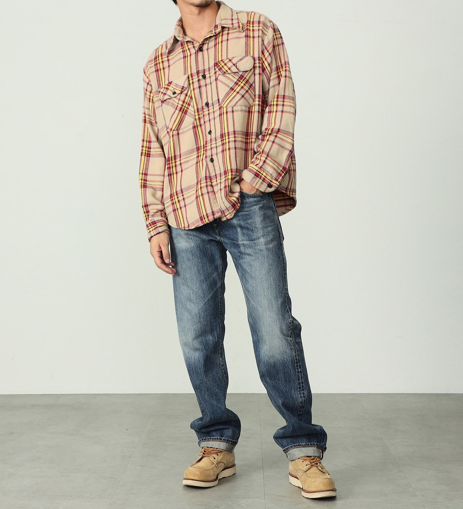 E50550-146 505ZX LOOSE STRAIGHT - MEDIUM BLUE