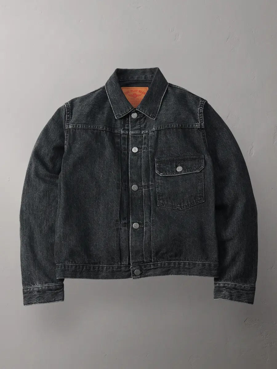 FN-OJ-DB001C JACKET - BLACK 40'S - BLACK