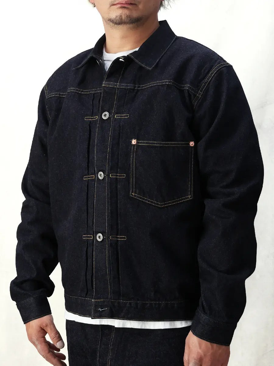 FN-OJ-SD001 12ozDENIM JACKET - 40's - INDIGO