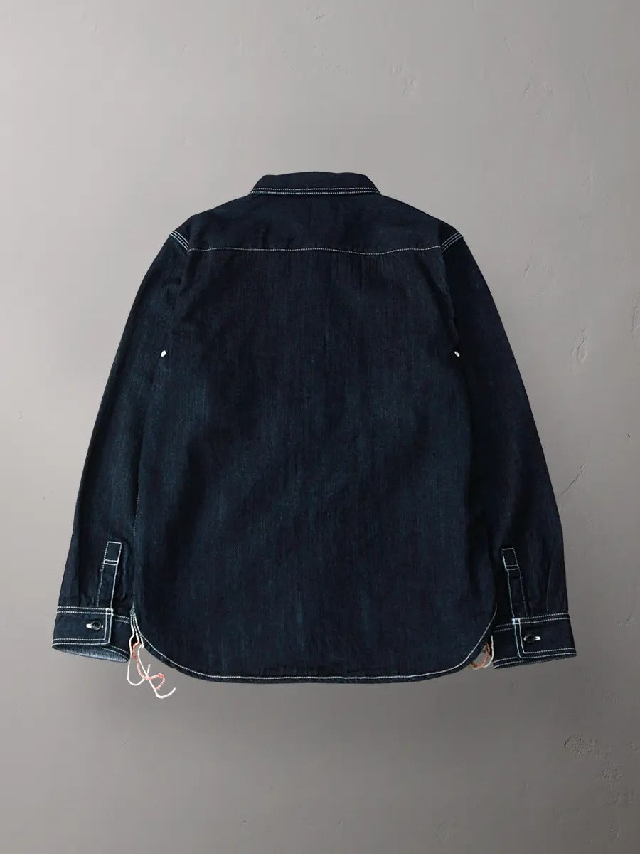 FN-SDK-301L 10ozDENIM WORK SHIRT - INDIGO