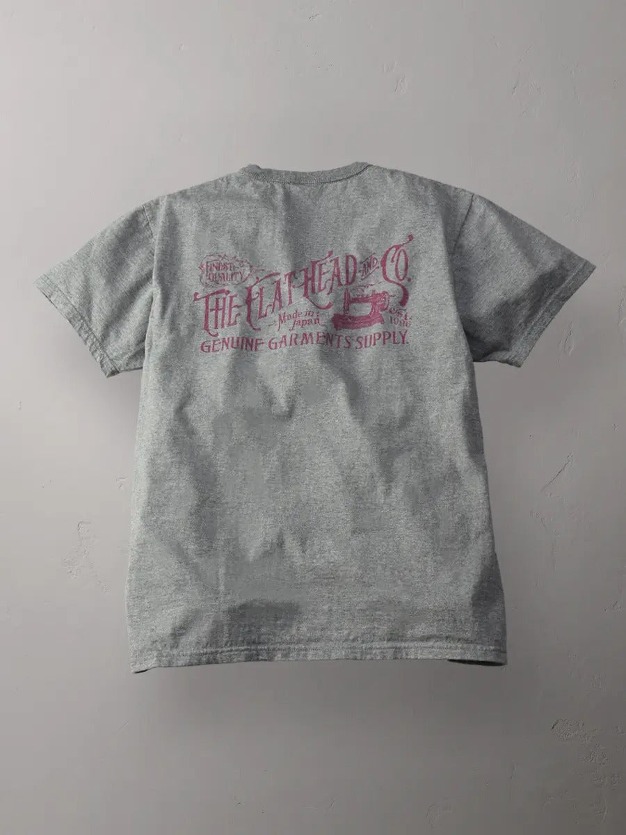 FN-THC-052 T-SHIRT - GENUINE GARMENTS - GREY