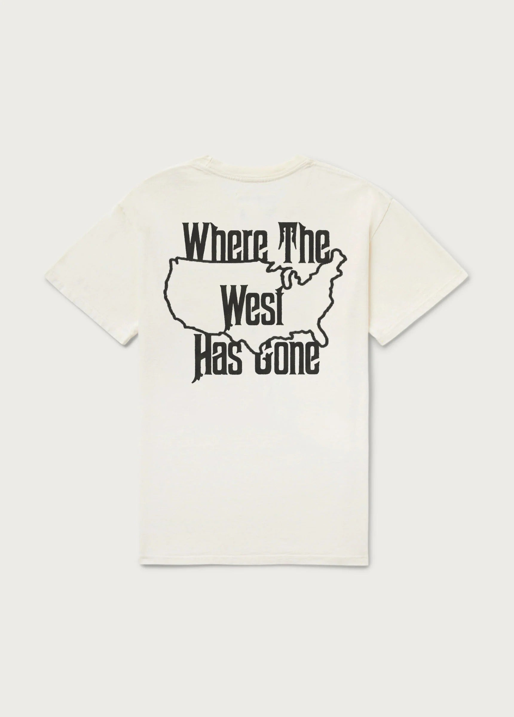 WHERE THE WEST HAS GONE TEE S/S - BONE