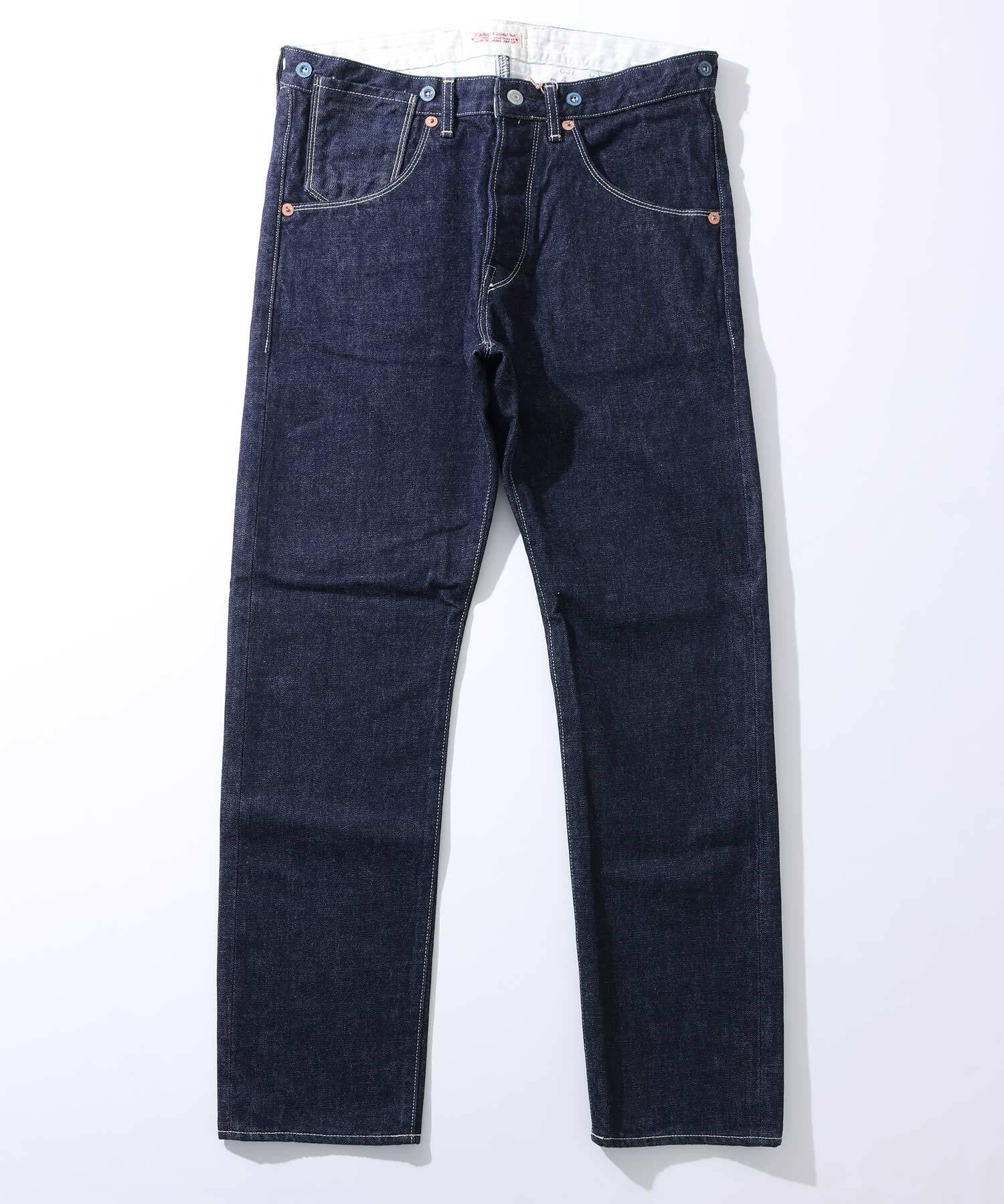 GS2449930 N/KEELMAN PANTS(O/WASH) - INDIGO